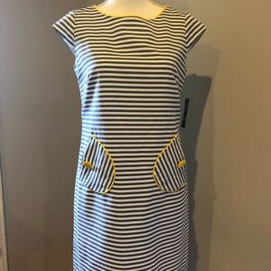 NEW!! Cute stripe dress ND New Directions NWT